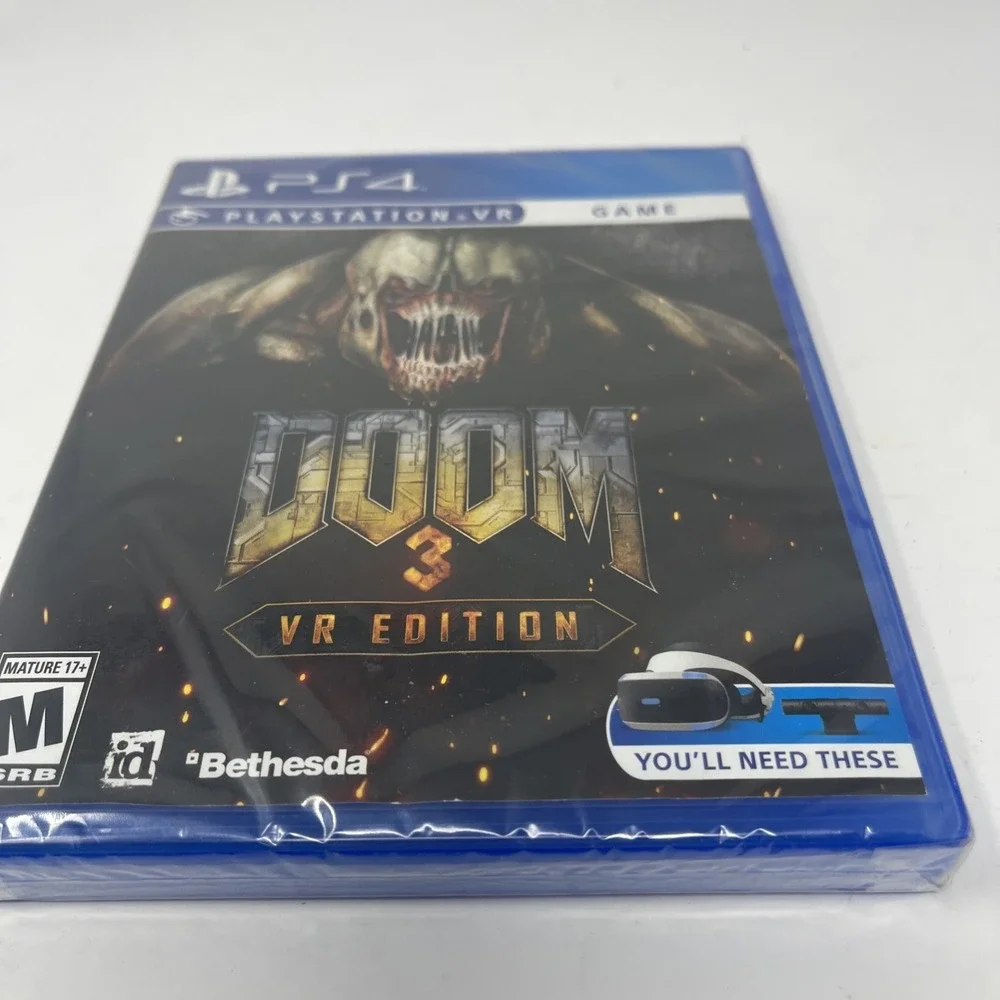 Doom 3 VR EDITION (PS4, 2021) - Brand New, Sealed